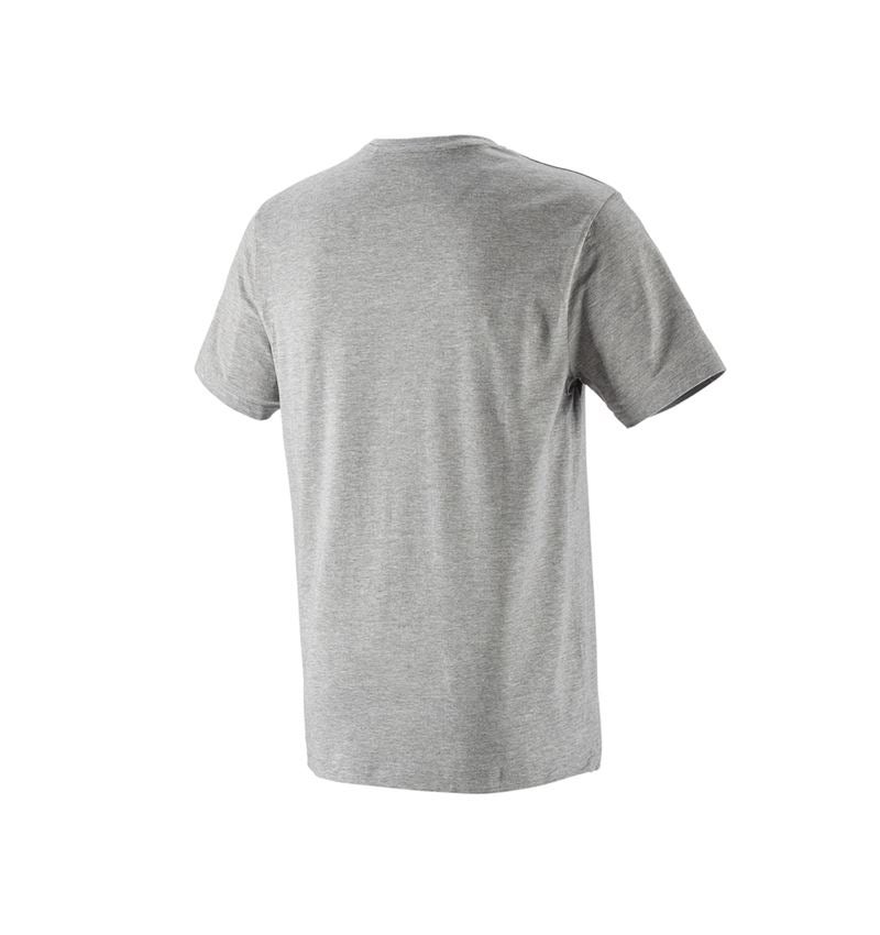 Bovenkleding: e.s. T-Shirt color + grijs melange 3