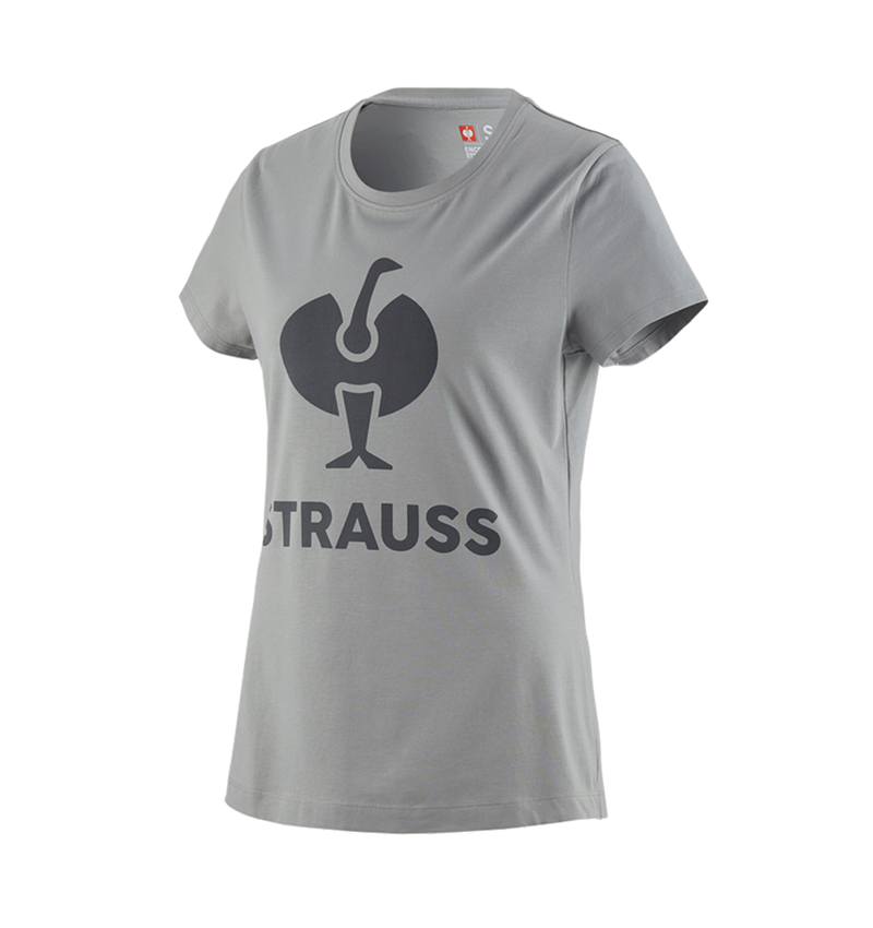 Bovenkleding: T-Shirt e.s.concrete, dames + parelgrijs 1
