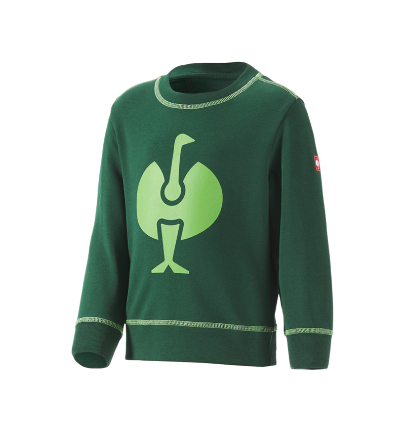 Bovenkleding: Sweatshirt e.s.motion 2020, kinderen + groen/zeegroen 1