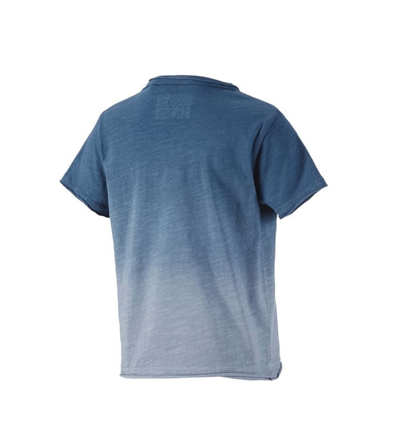 Bovenkleding: e.s. T-Shirt denim workwear, kinderen + antiek blauw vintage 2