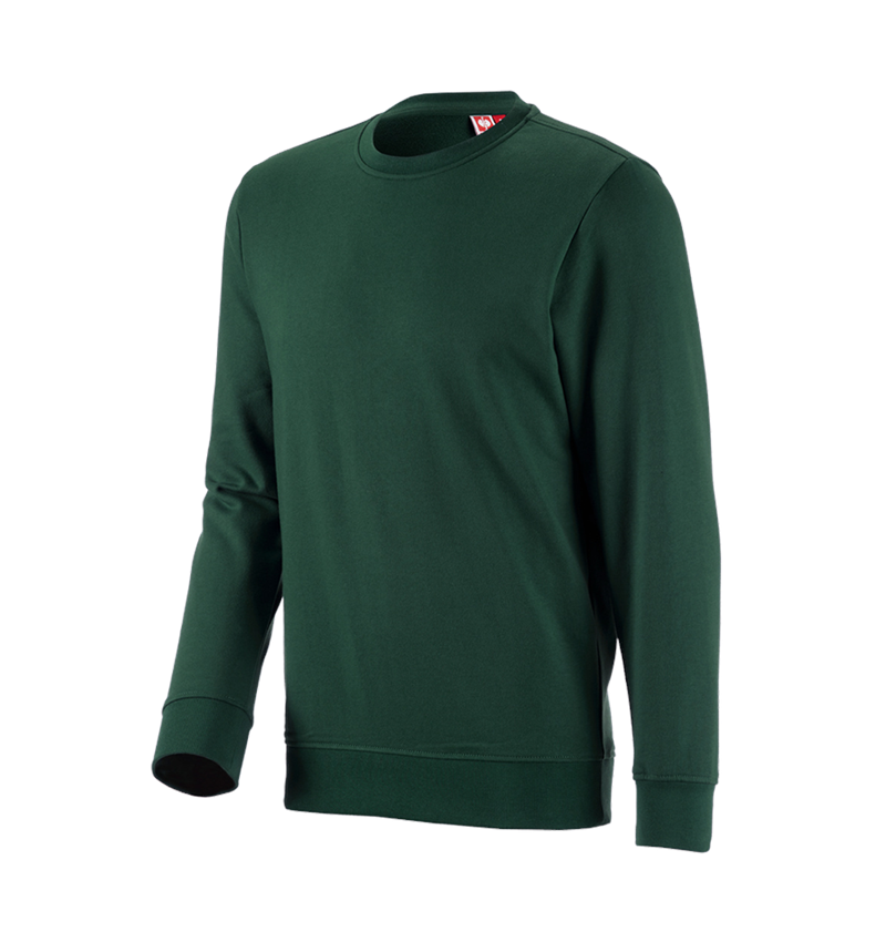 Bovenkleding: Sweatshirt e.s.industry + groen
