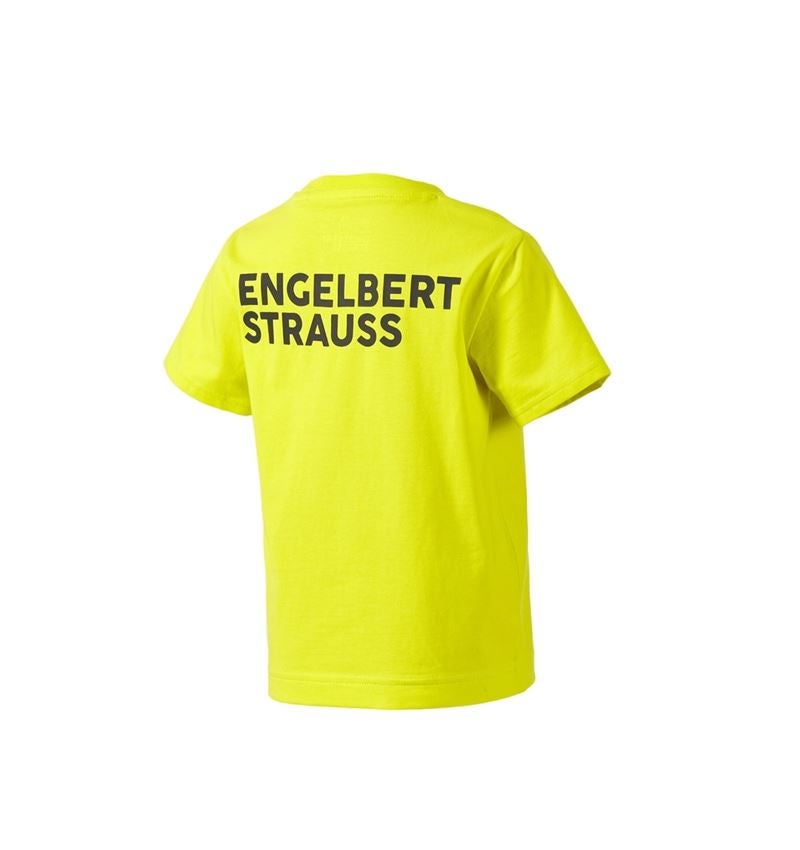 Bovenkleding: T-Shirt e.s.trail, kinderen + zuurgeel/zwart 3