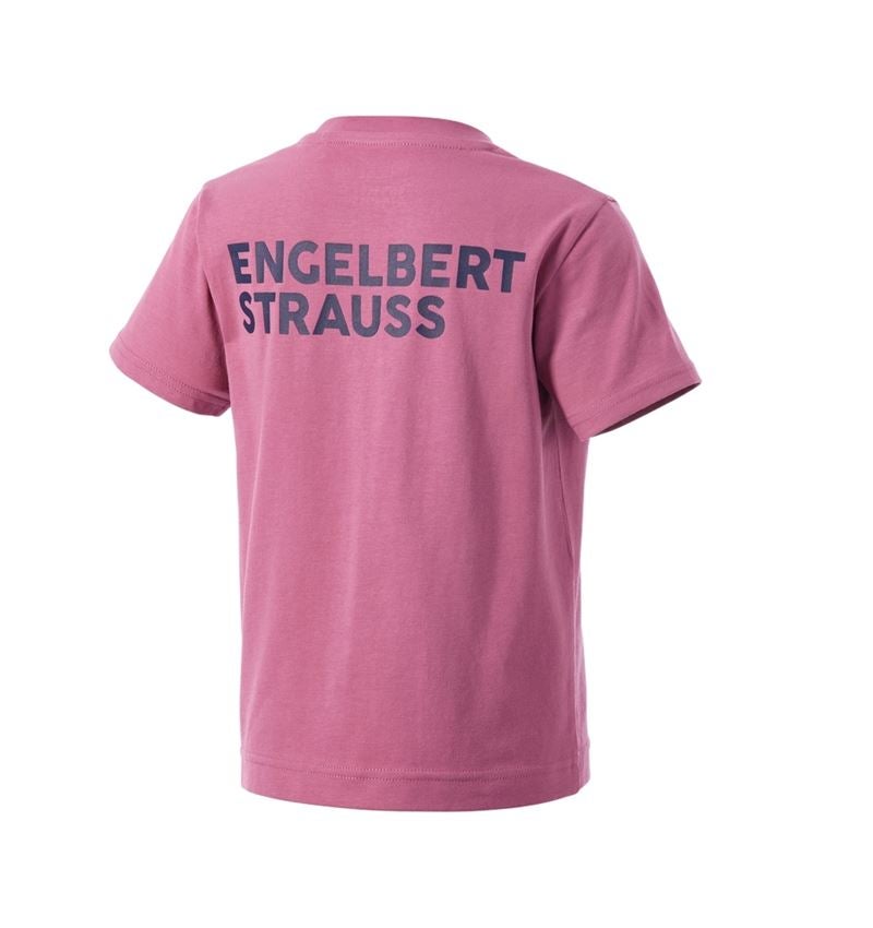 Kleding: T-Shirt e.s.trail, kinderen + tarapink/diepblauw 6