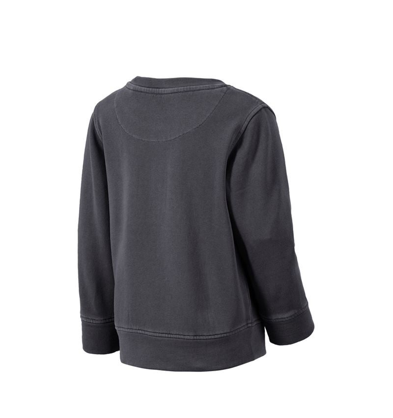 Bovenkleding: Sweatshirt e.s.botanica, kinderen + natuurlijk off-black 3