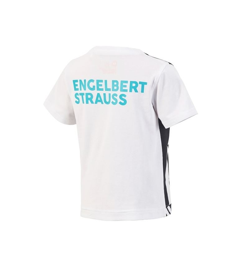 Bovenkleding: T-Shirt e.s.trail graphic, kinderen + zwart/wit 3