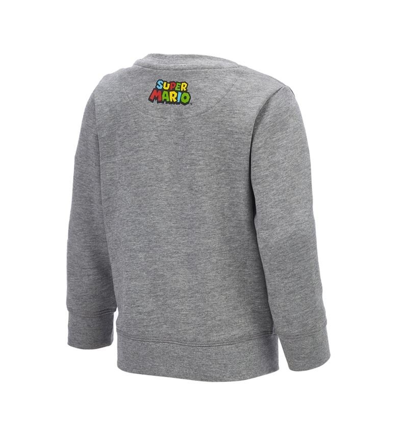 Samenwerkingen: Super Mario sweatshirt, kids + grijs mêlee 1