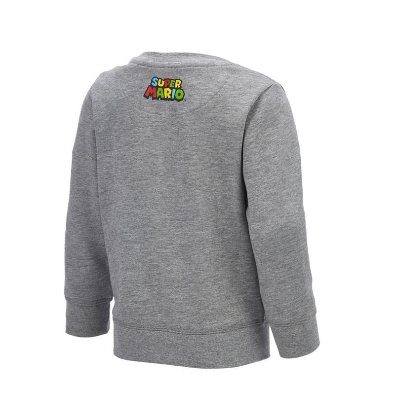 Bovenkleding: Super Mario sweatshirt, kids + grijs mêlee 1