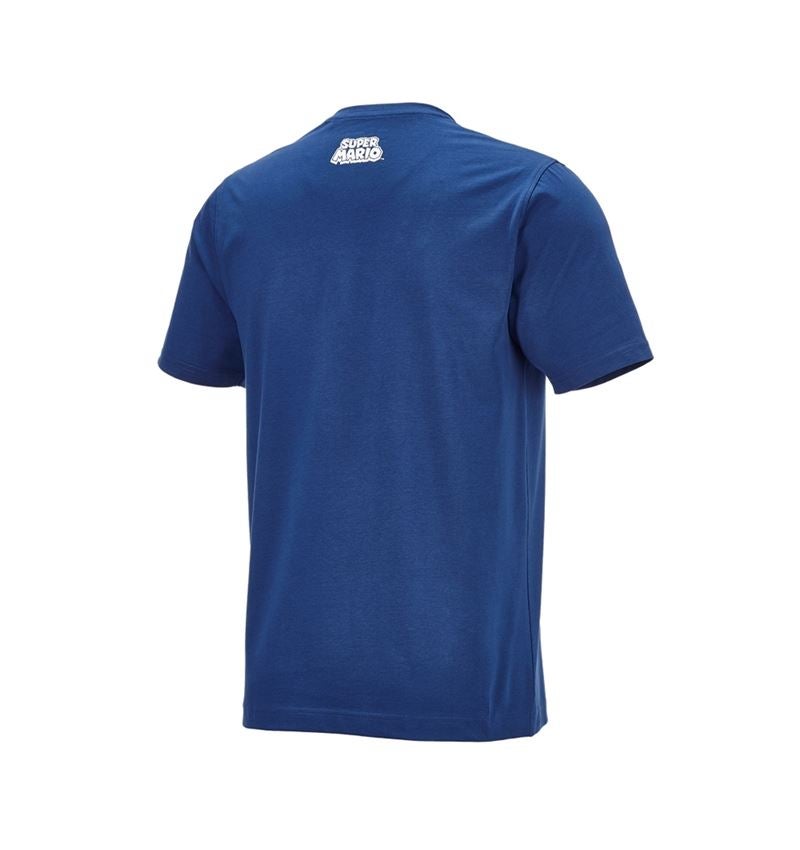 Bovenkleding: Super Mario T-shirt, heren + alkalisch blauw 5