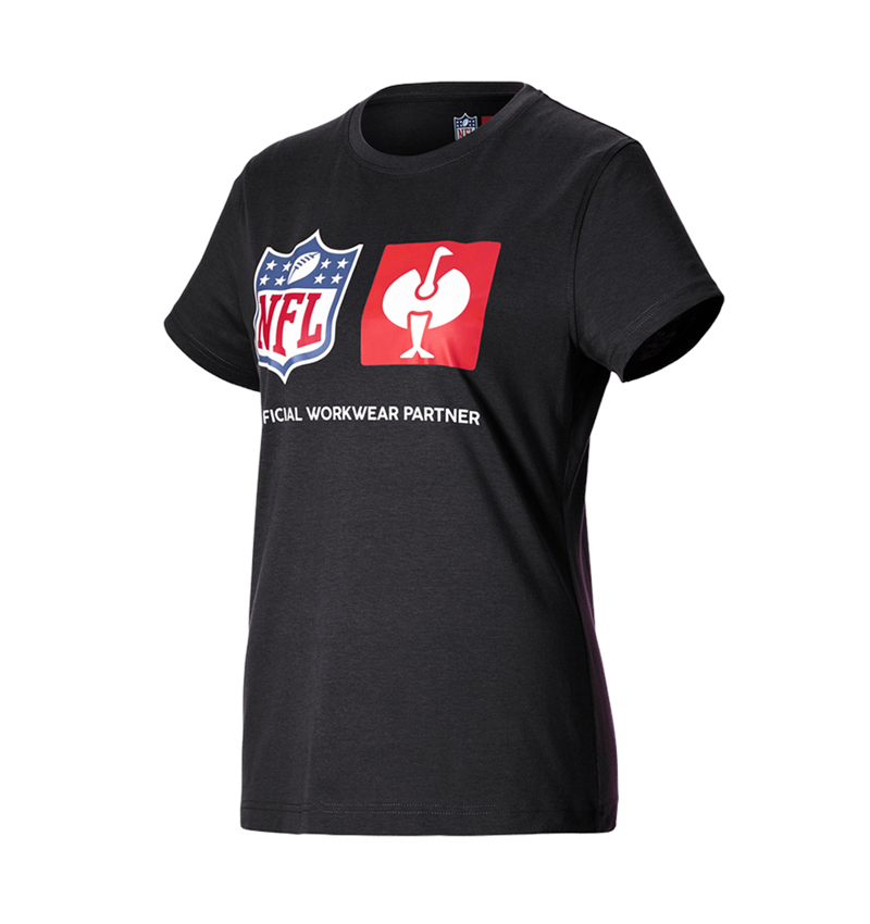 Kleding: NFL T-Shirt cotton, ladies + zwart 3