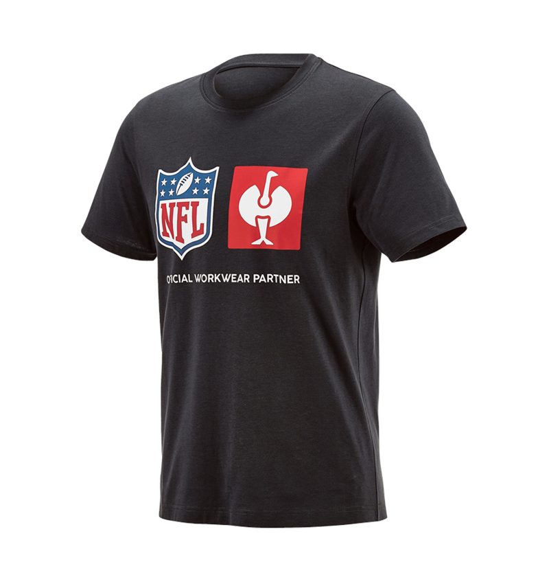 Bovenkleding: NFL T-Shirt cotton + zwart 6