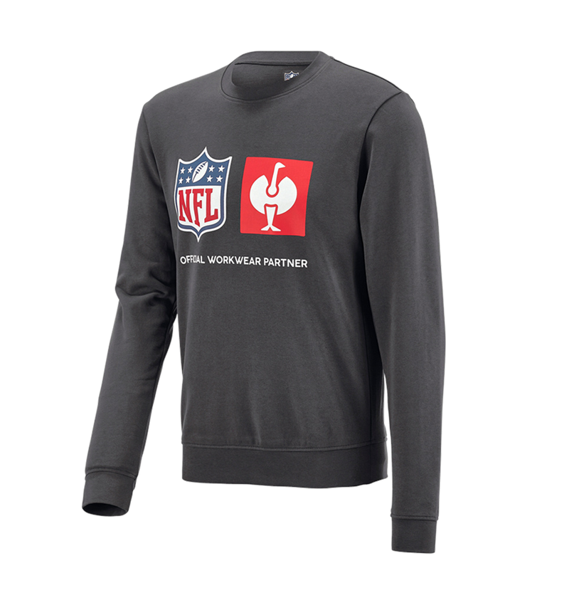 Bovenkleding: NFL Sweatshirt cotton + carbongrijs 4