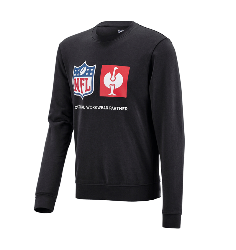 Bovenkleding: NFL Sweatshirt cotton + zwart 3