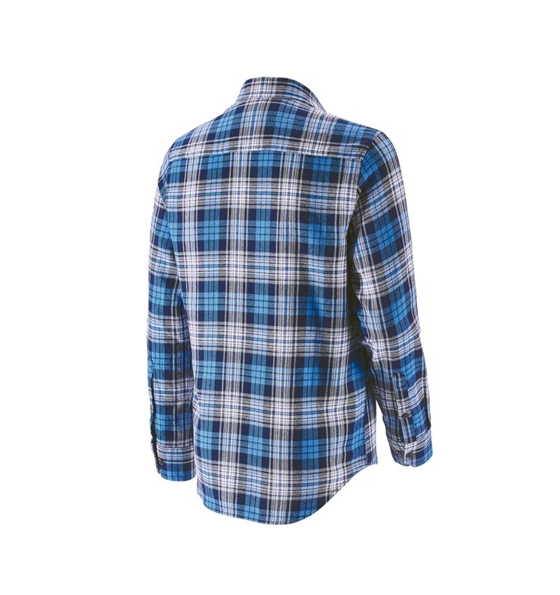 Bovenkleding: Ruitjeshemd e.s.vintage + arcticblauw geruit 3