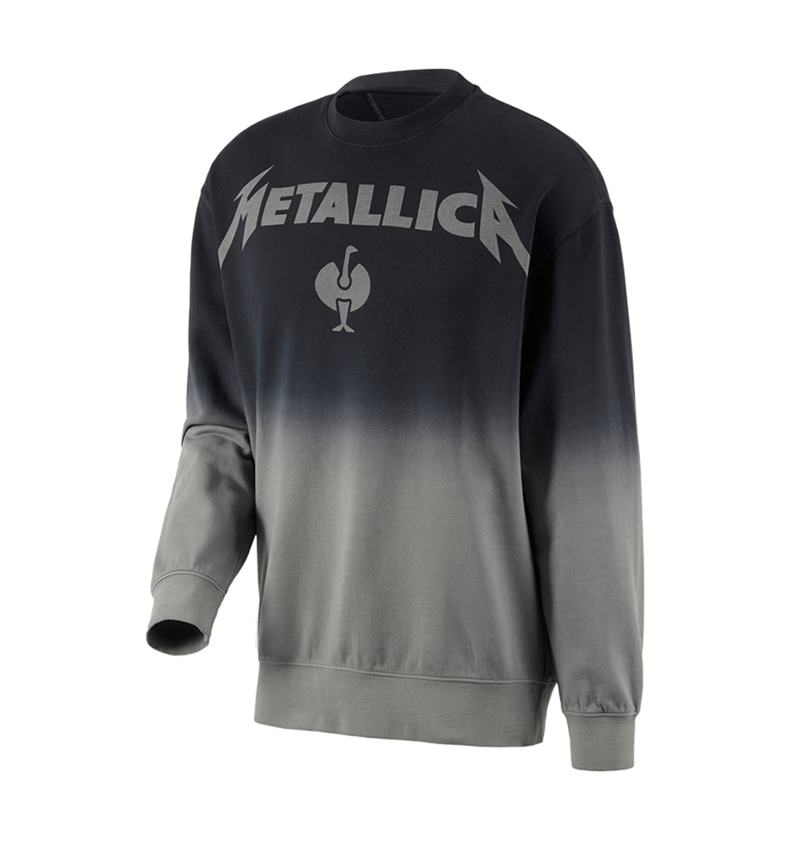 Bovenkleding: Metallica cotton sweatshirt + zwart/graniet 3