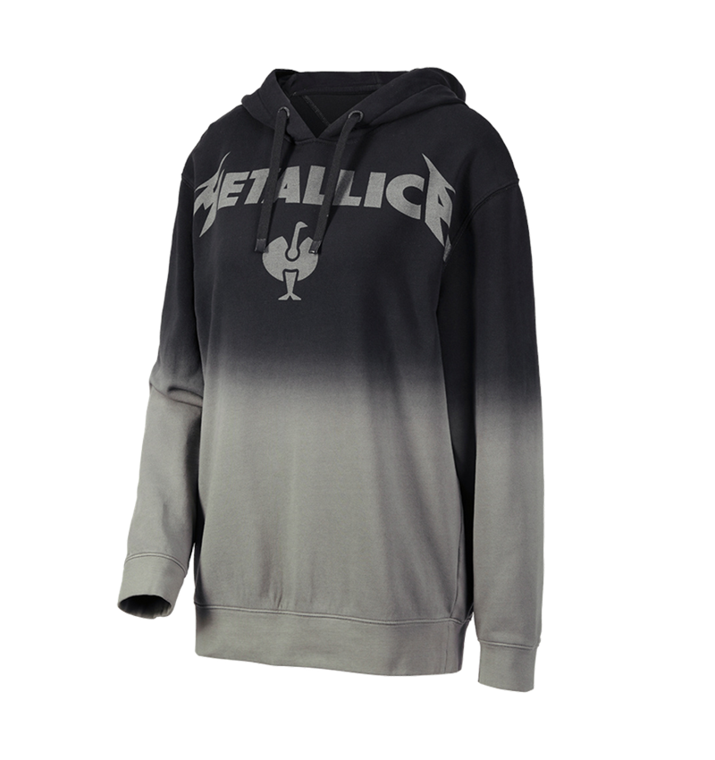 Samenwerkingen: Metallica cotton hoodie, ladies + zwart/graniet 3