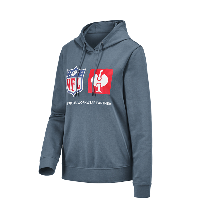 Kleding: NFL Hoodie cotton, ladies + oxideblauw 2