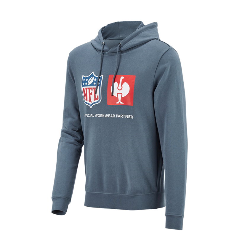 Kleding: NFL Hoodie cotton + oxideblauw 5