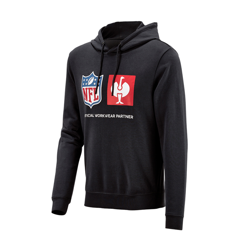 Kleding: NFL Hoodie cotton + zwart 3