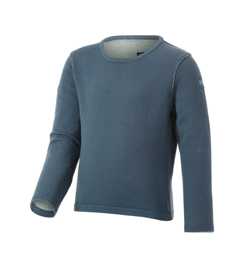 Bovenkleding: Gebreide pullover e.s.iconic, kinderen + oxideblauw 8