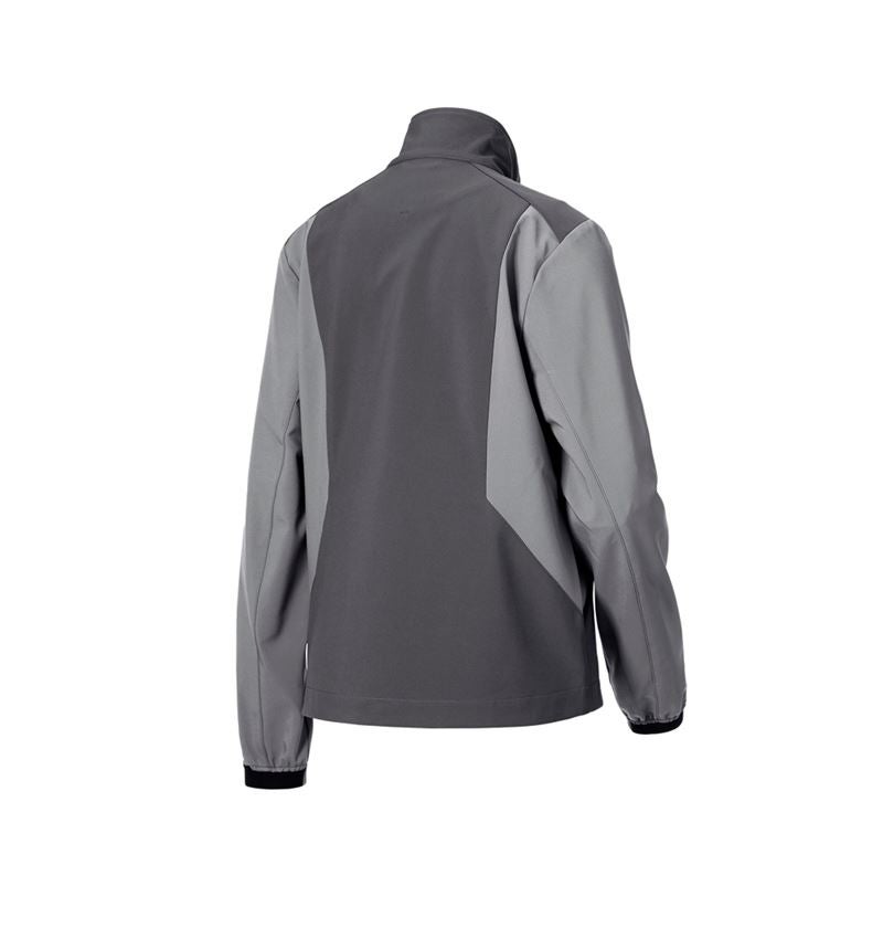 Kleding: Softshelljack e.s.trail pure, dames + carbongrijs/bazaltgrijs 9