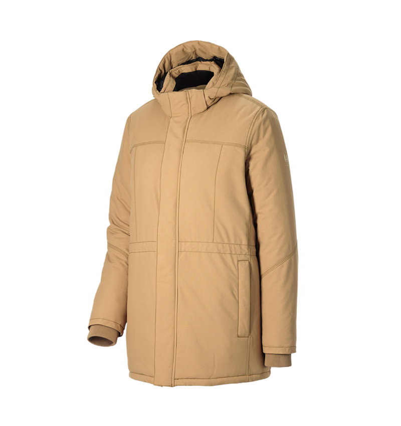 Werkjassen: Parka e.s.iconic, dames + amandelbruin 9