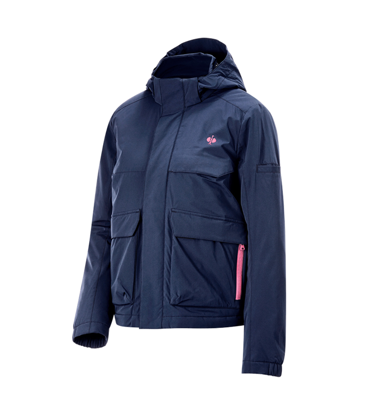 Kleding: Winterjack e.s.trail, dames + diepblauw/tarapink 4