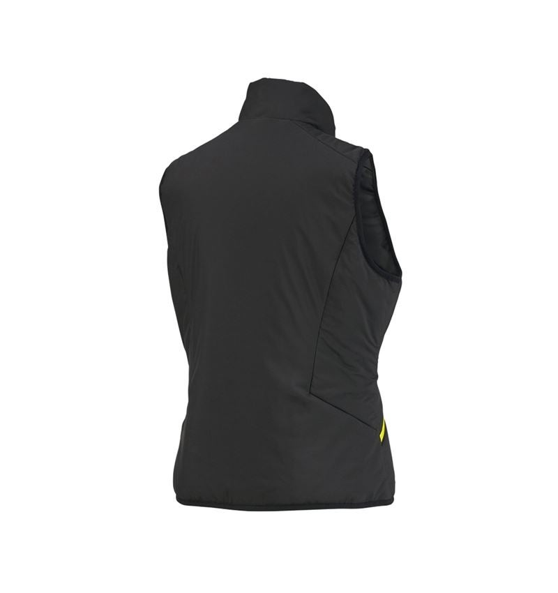 Werkvesten: Bodywarmer e.s.trail, dames + zwart/zuurgeel 4