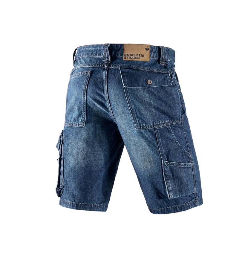 Werkbroeken: e.s. Worker-jeans-short + darkwashed 3