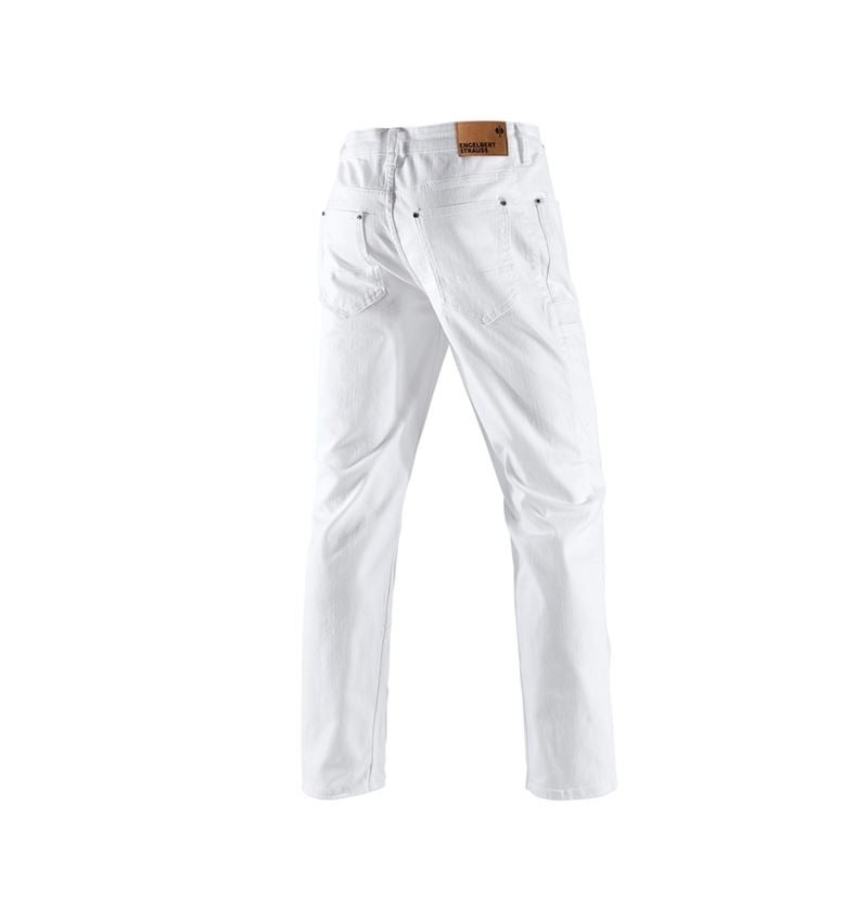 Werkbroeken: e.s. 7-pocket-jeans + wit 3