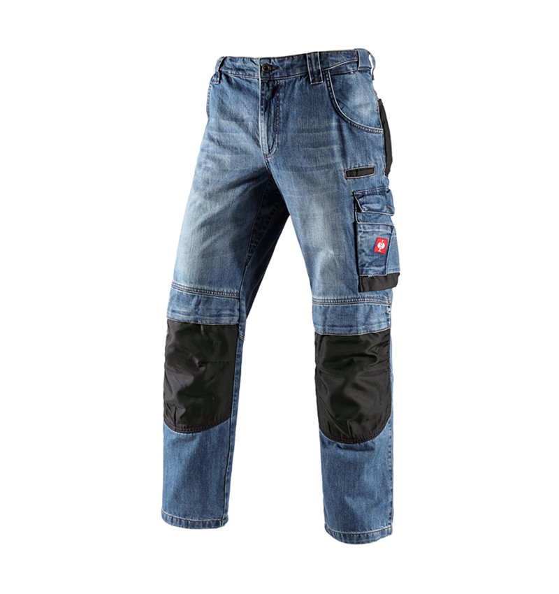 Werkbroeken: Jeans e.s.motion denim + stonewashed