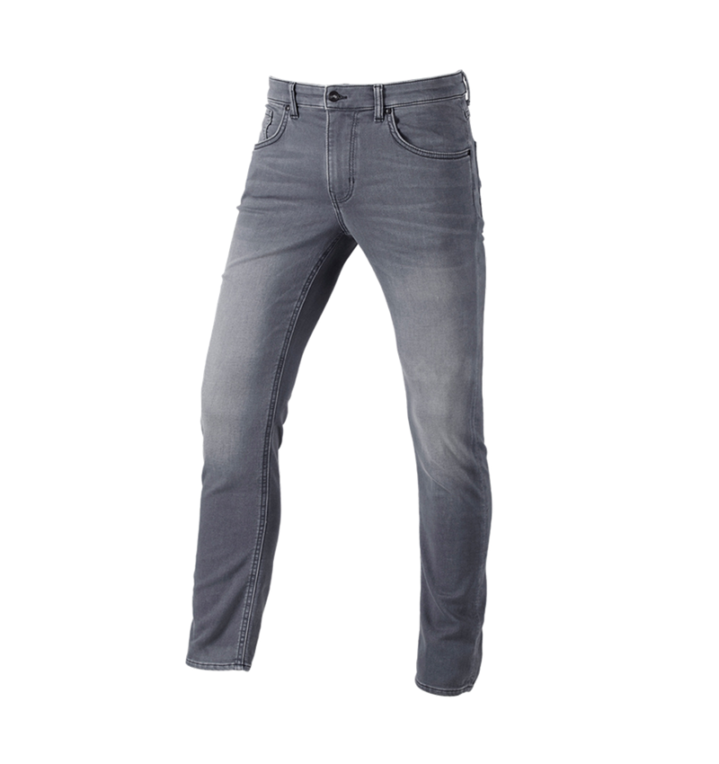 Werkbroeken: e.s. 5-pocket-jeans jog-denim + greywashed 2
