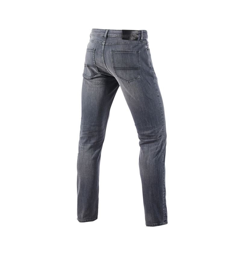 Werkbroeken: e.s. 5-pocket-stretch-jeans, slim + graphitewashed 3