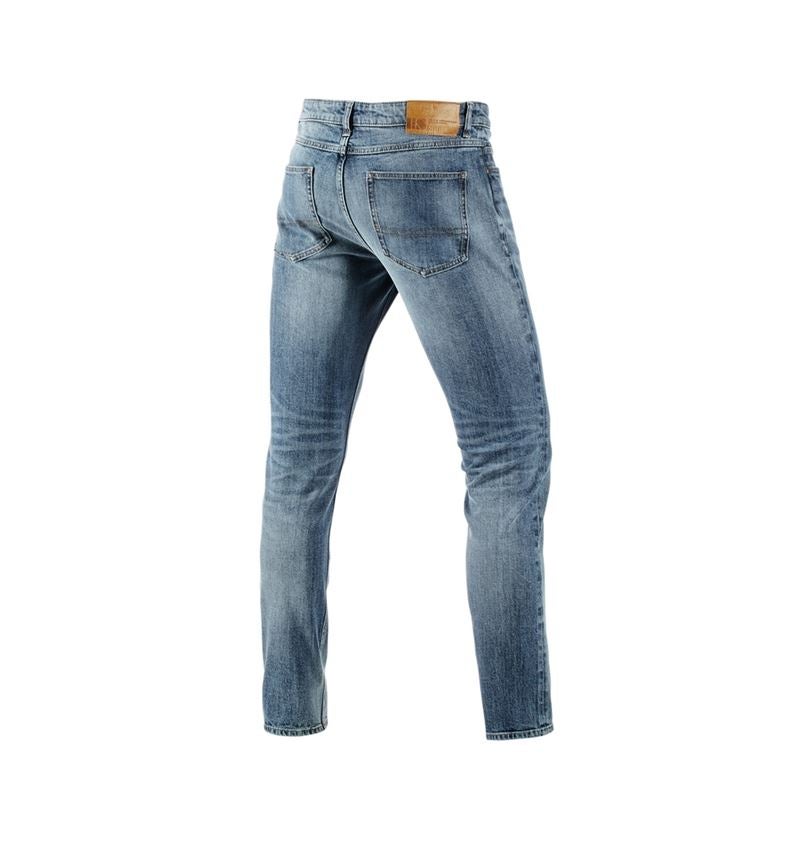 Werkbroeken: e.s. 5-pocket-stretch-jeans, slim + stonewashed 3