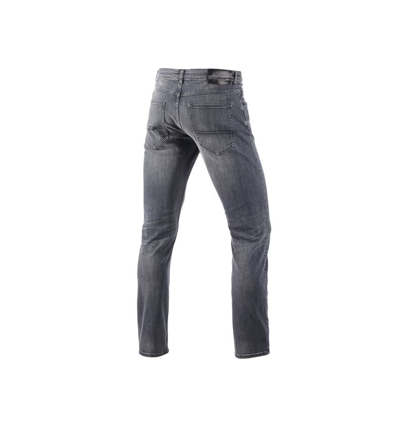 Werkbroeken: e.s. 5-pocket-stretch-jeans, straight + graphitewashed 3