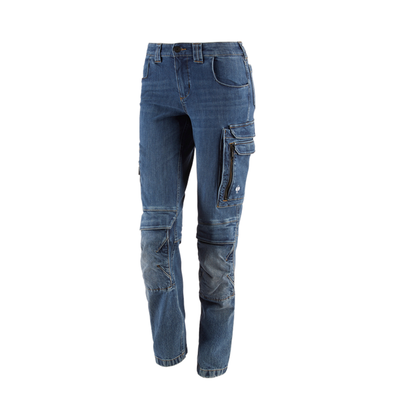 Onderwerpen: Cargo worker-jeans e.s.concrete, dames + stonewashed 2