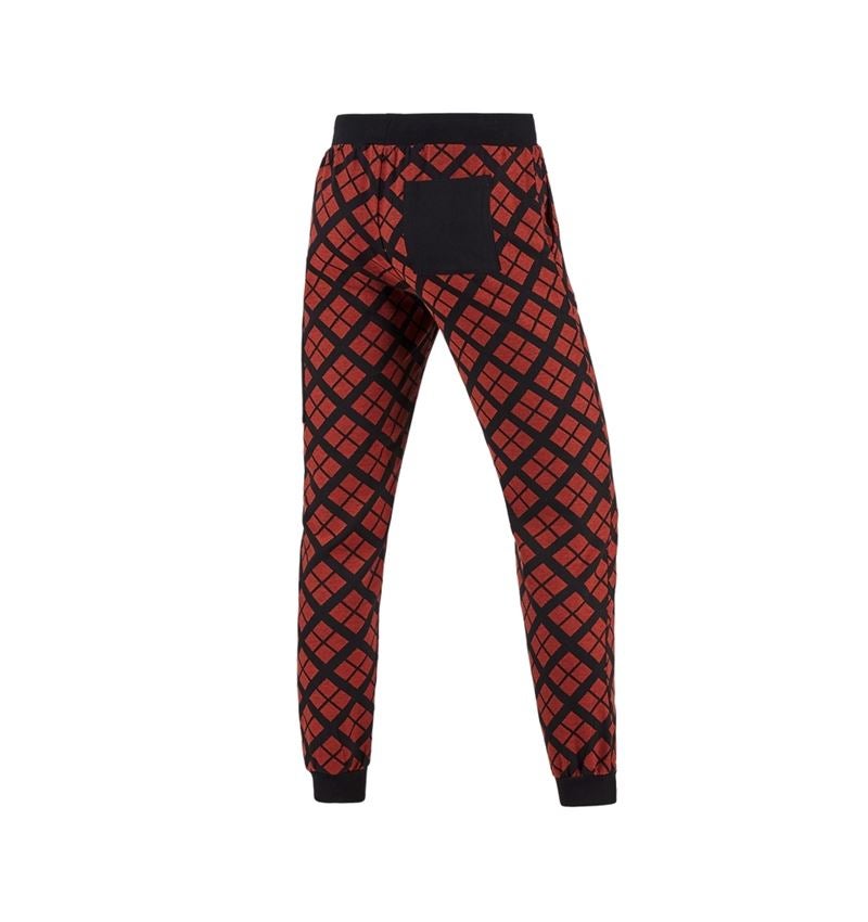 Accessoires: e.s. Pyjama Broek + strauss rood geruit 3