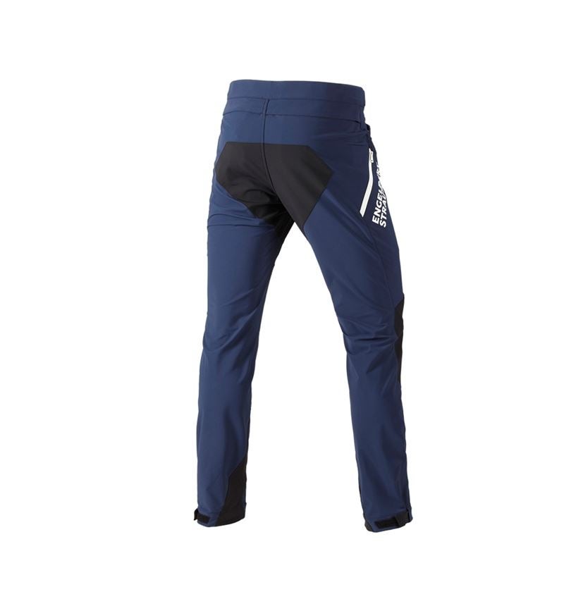 Werkbroeken: Functionele broek e.s.trail + diepblauw/wit 4