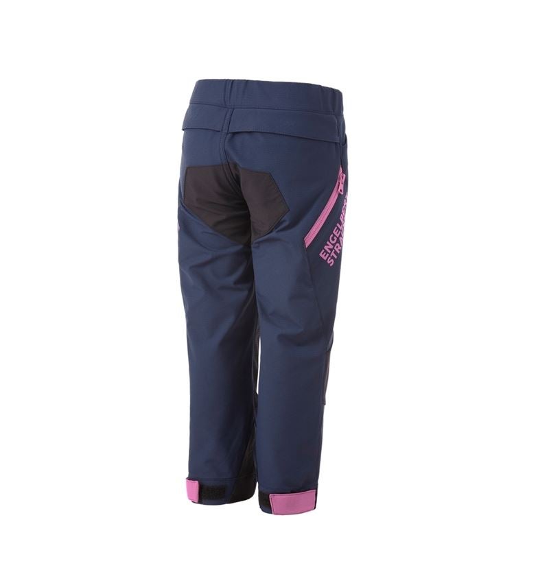 Kleding: Functionele broek e.s.trail, kinderen + diepblauw/tarapink 5