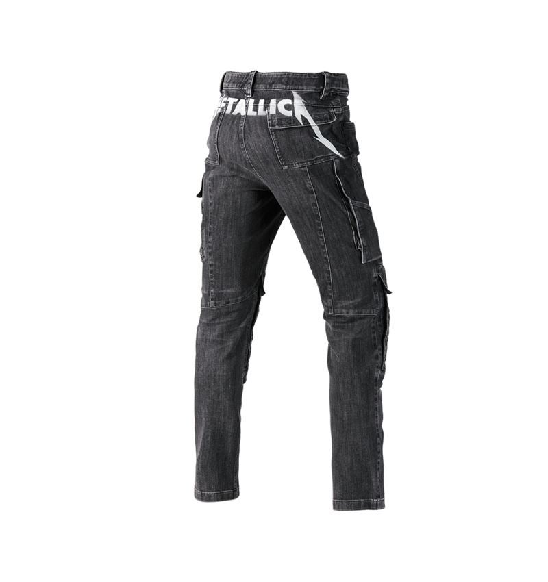 Kleding: Metallica denim pants + blackwashed 4
