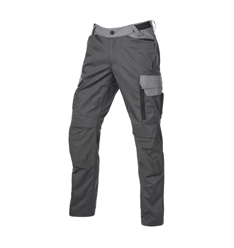 Werkbroeken: Werkbroek e.s.trail pure + carbongrijs/bazaltgrijs 6