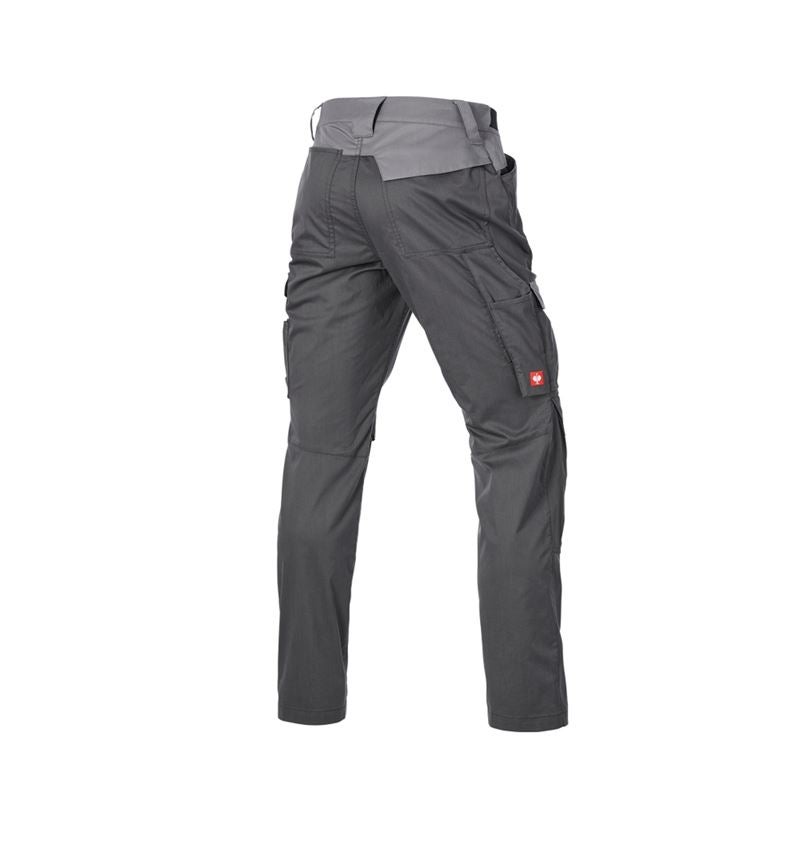 Werkbroeken: Werkbroek e.s.trail pure + carbongrijs/bazaltgrijs 7