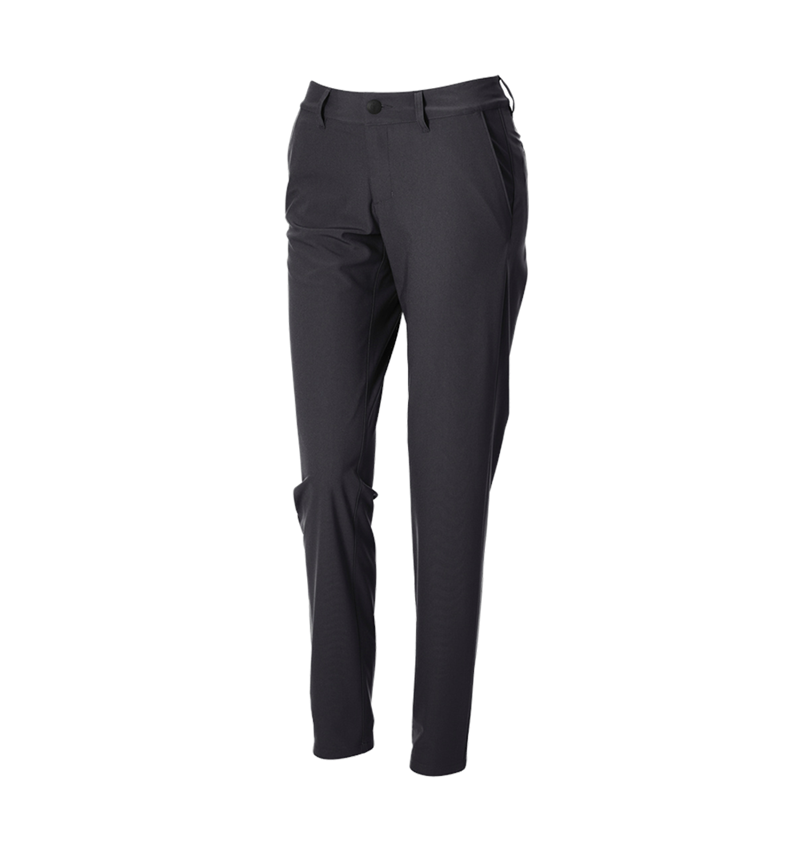 Werkbroeken: Werkbroek Chino e.s.work&travel, dames + zwart 2