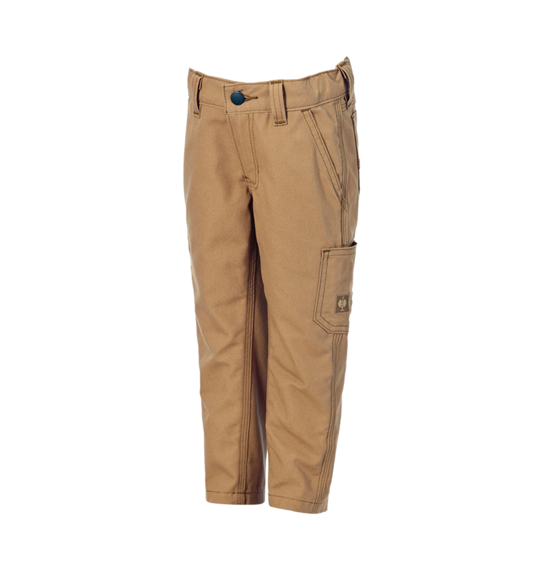 Broeken: Broek e.s.iconic, kinderen + amandelbruin 11