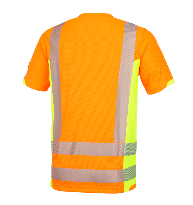 Bovenkleding: Functionele veiligheids-T-shirt e.s.motion 2020 + signaaloranje/signaalgeel 2