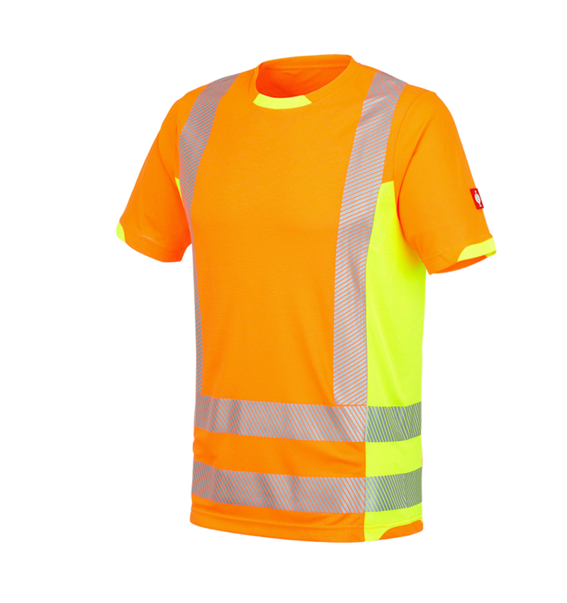 Bovenkleding: Functionele veiligheids-T-shirt e.s.motion 2020 + signaaloranje/signaalgeel 1