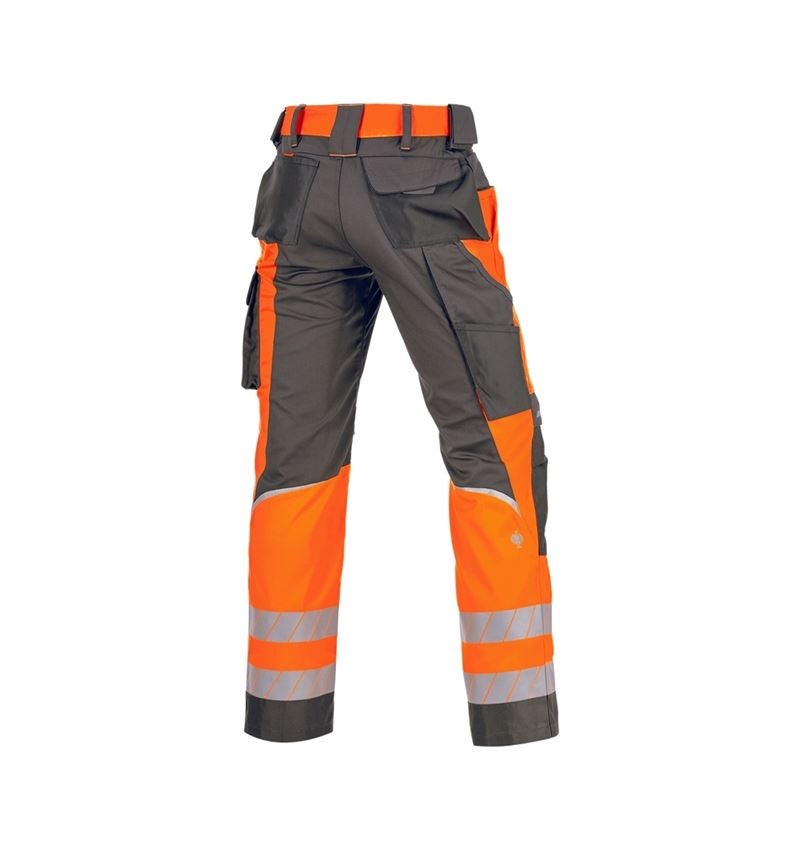 Kleding: Veiligheidswerkbroek e.s.motion 24/7 + antraciet/signaaloranje 11