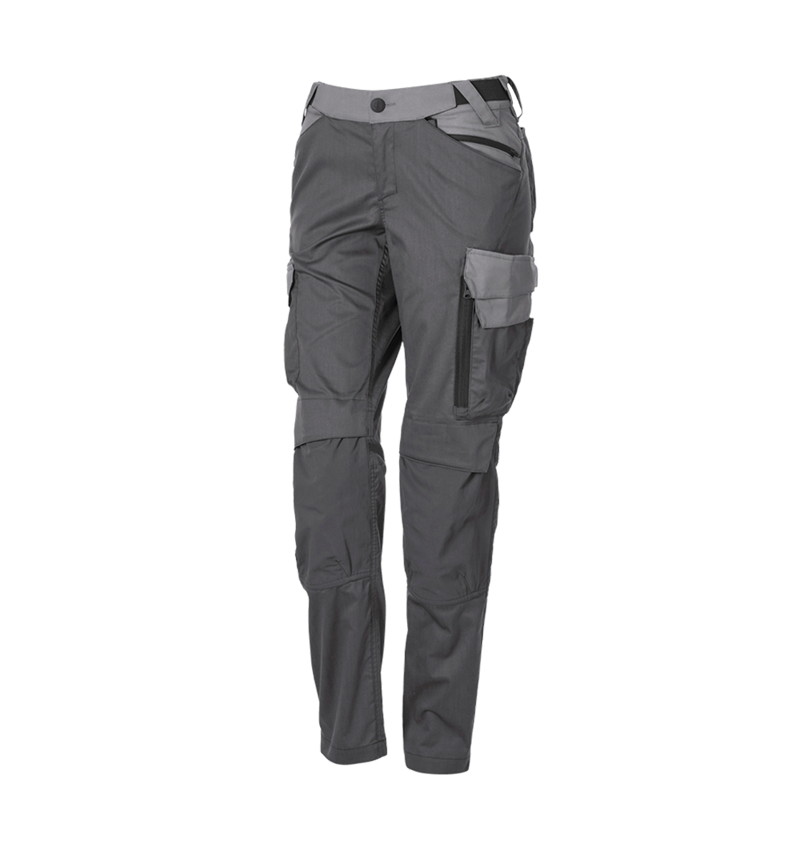 Kleding: Werkbroek e.s.trail pure, dames + carbongrijs/bazaltgrijs 5