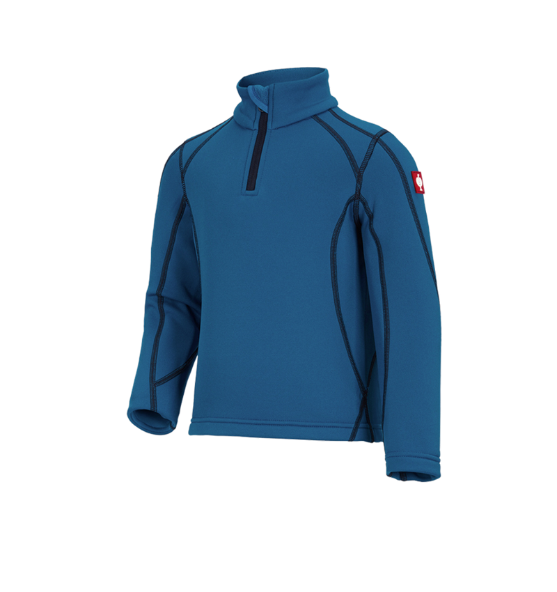 Bovenkleding: Schipperstrui thermo stretch e.s.motion 2020,kind. + atol/donkerblauw