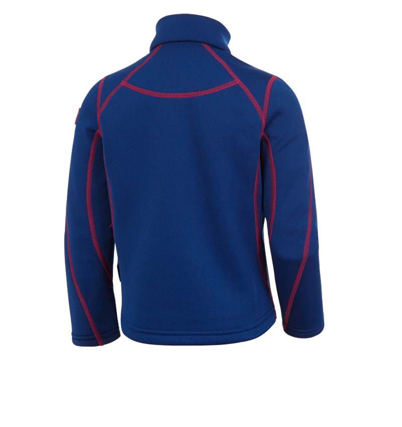 Bovenkleding: Schipperstrui thermo stretch e.s.motion 2020,kind. + korenblauw/vuurrood 3