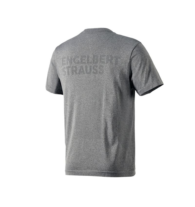Bovenkleding: T-Shirt seamless  e.s.trail + bazaltgrijs melange 4